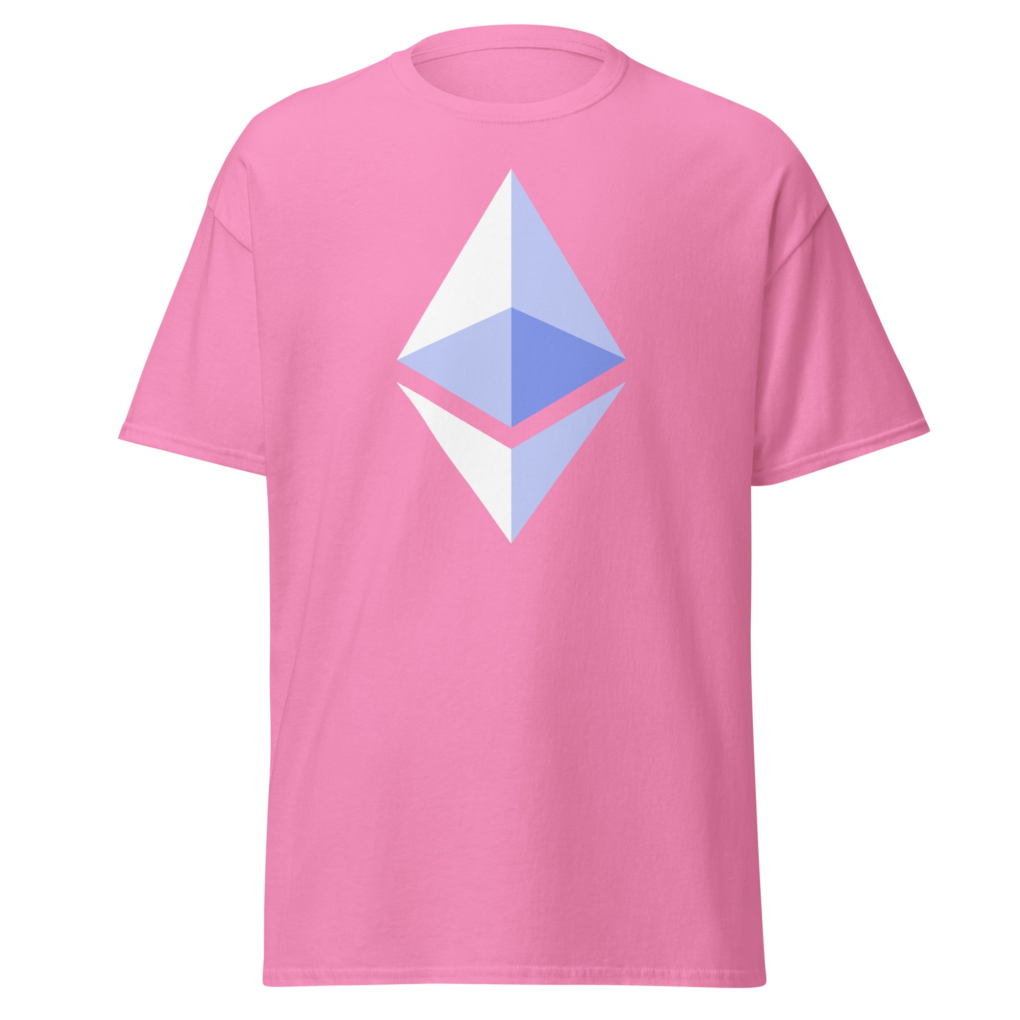 ETH Ethereum Cryptocurrency Symbol Men’s Short Sleeve T-Shirt