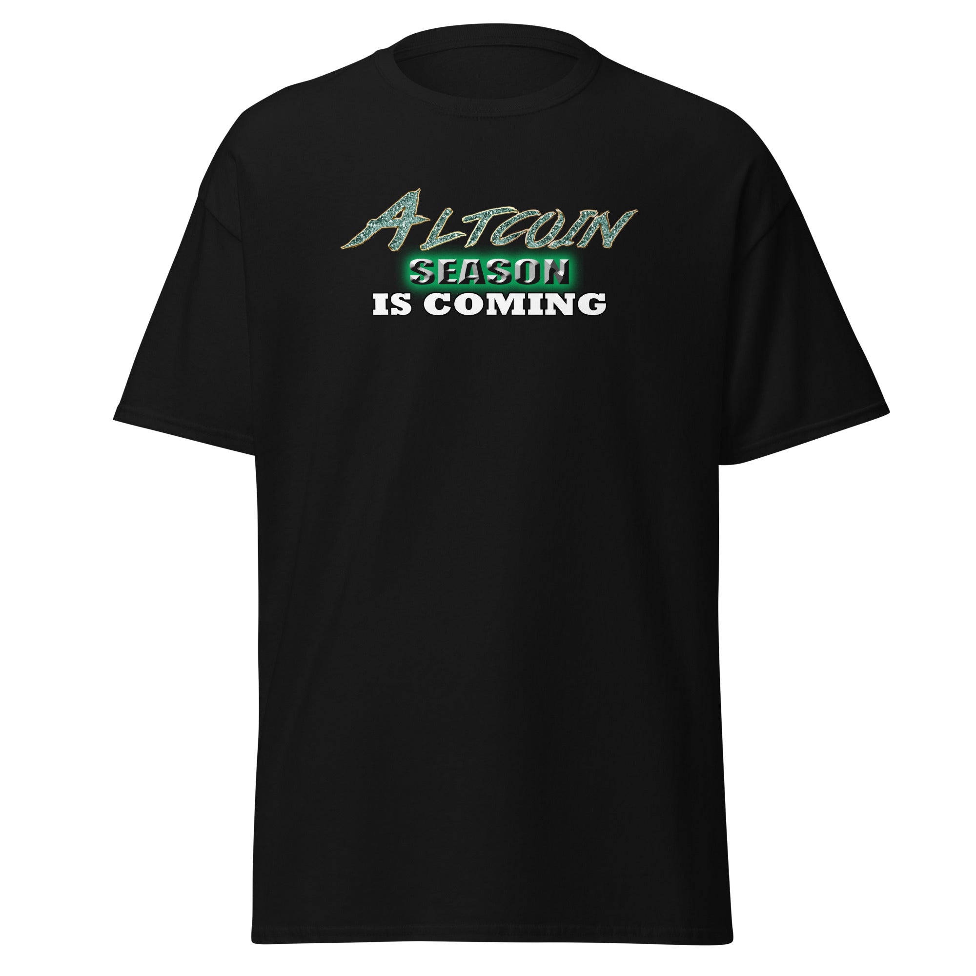 Altcoin Season Is Coming Crypto Bull Run Men’s Short Sleeve T-Shirt