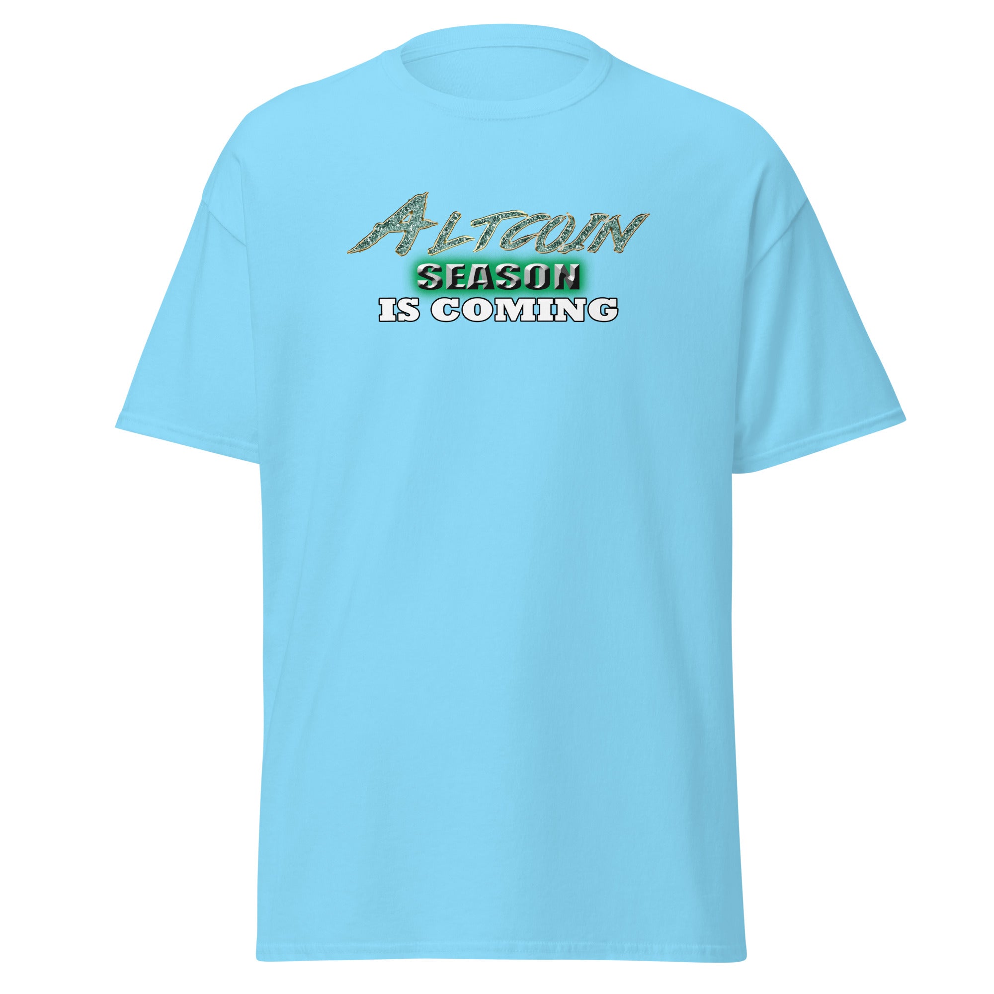 Altcoin Season Is Coming Crypto Bull Run Men’s Short Sleeve T-Shirt