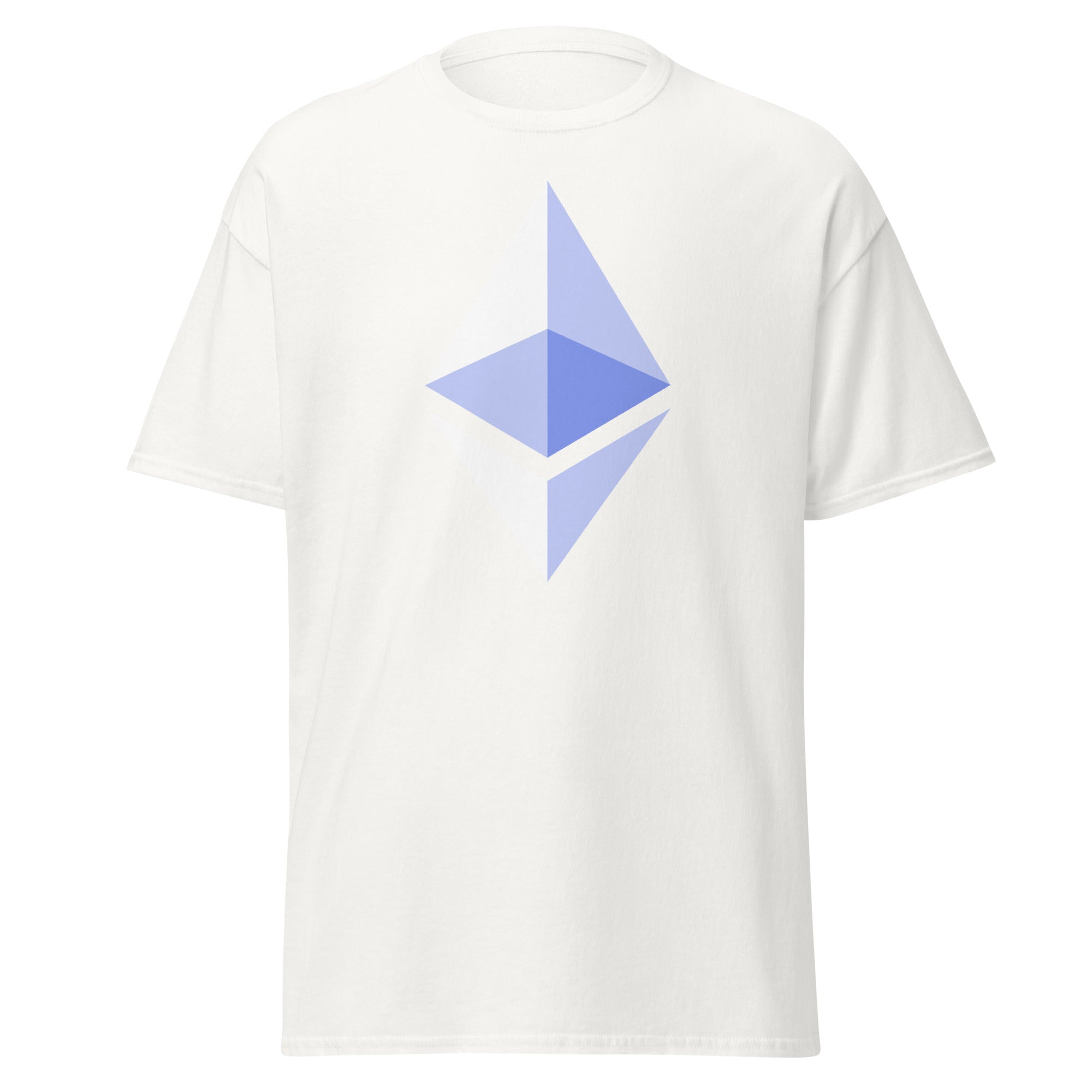 ETH Ethereum Cryptocurrency Symbol Men’s Short Sleeve T-Shirt