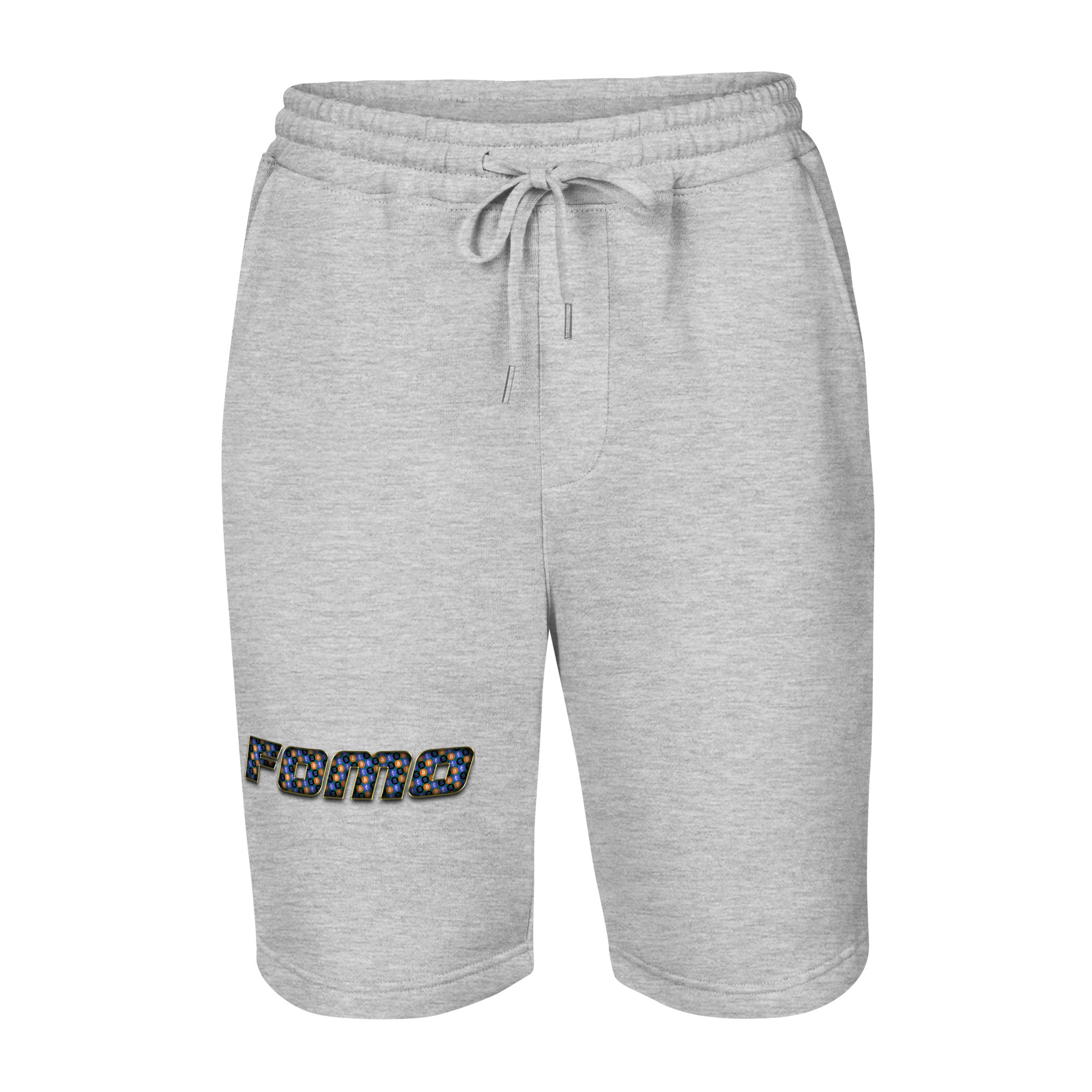 FOMO Fear of Missing Out Crypto Bull Run Men's fleece shorts