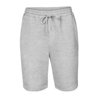 Bat Skeleton Blueprint design on men's fleece shorts, front view