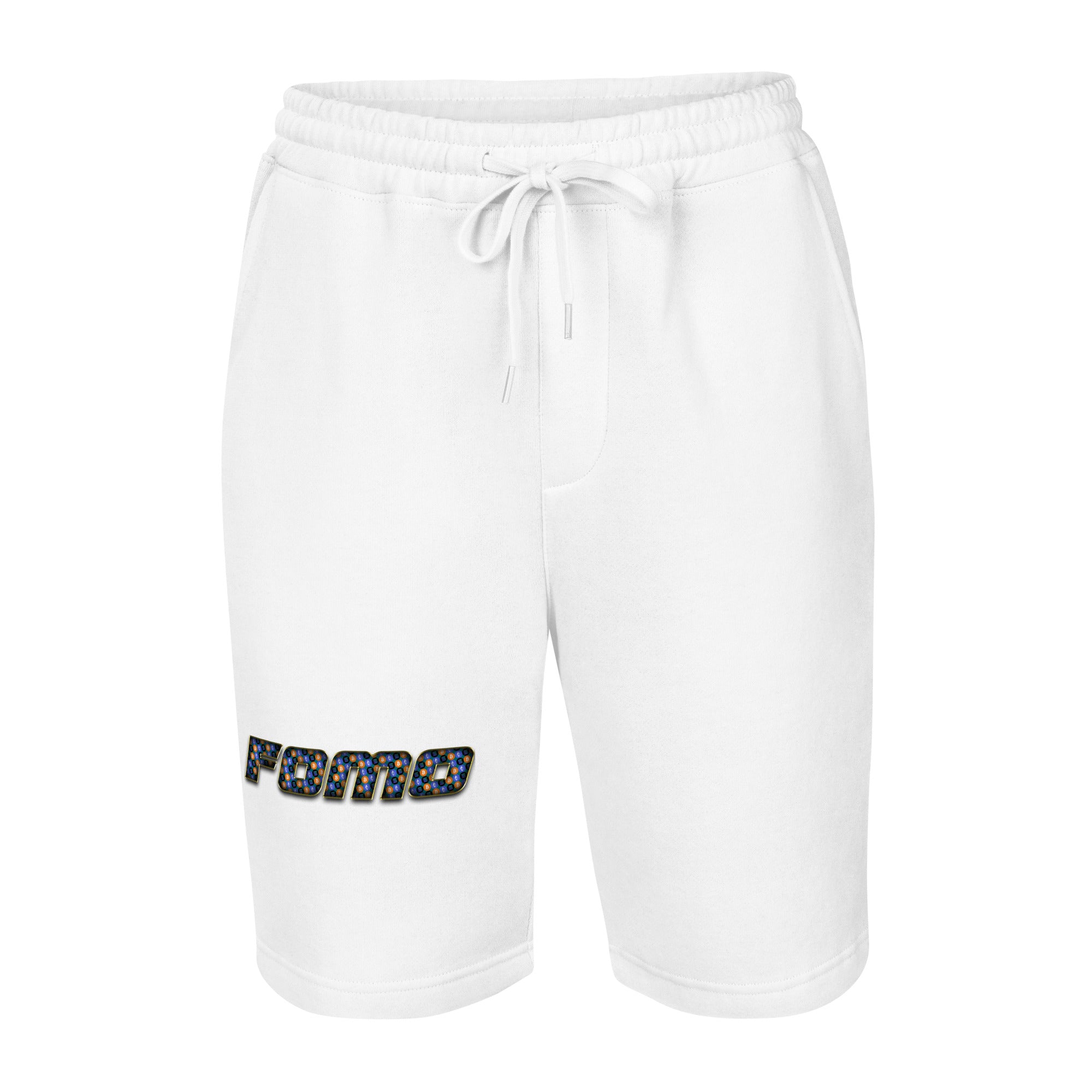 FOMO Fear of Missing Out Crypto Bull Run Men's fleece shorts