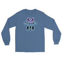 Paranormal Ghost Mom design on unisex long sleeve shirt, front view