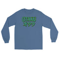 Otaku オタク Japanese Culture design on unisex long sleeve shirt, front view