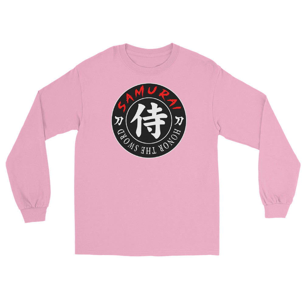 Samurai Honor the Sword Japanese Kanji Symbol Long Sleeve Shirt