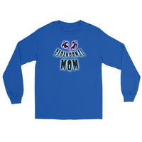 Paranormal Ghost Mom design on unisex long sleeve shirt, front view