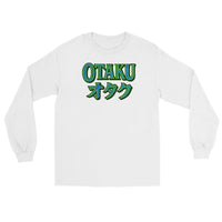Otaku オタク Japanese Culture design on unisex long sleeve shirt, front view