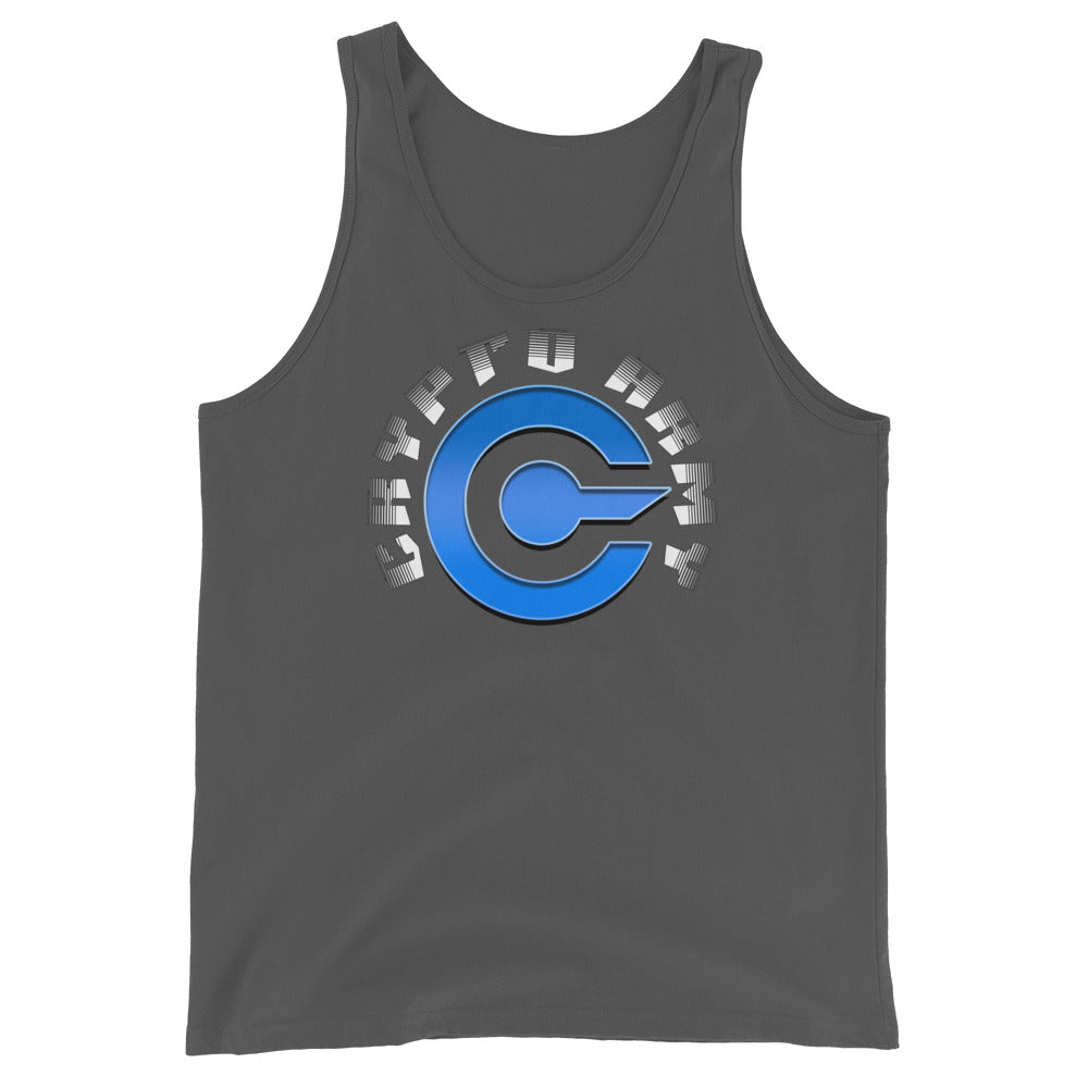 Crypto Army Strong Cryptocurrency Symbol Men's Tank Top Shirt