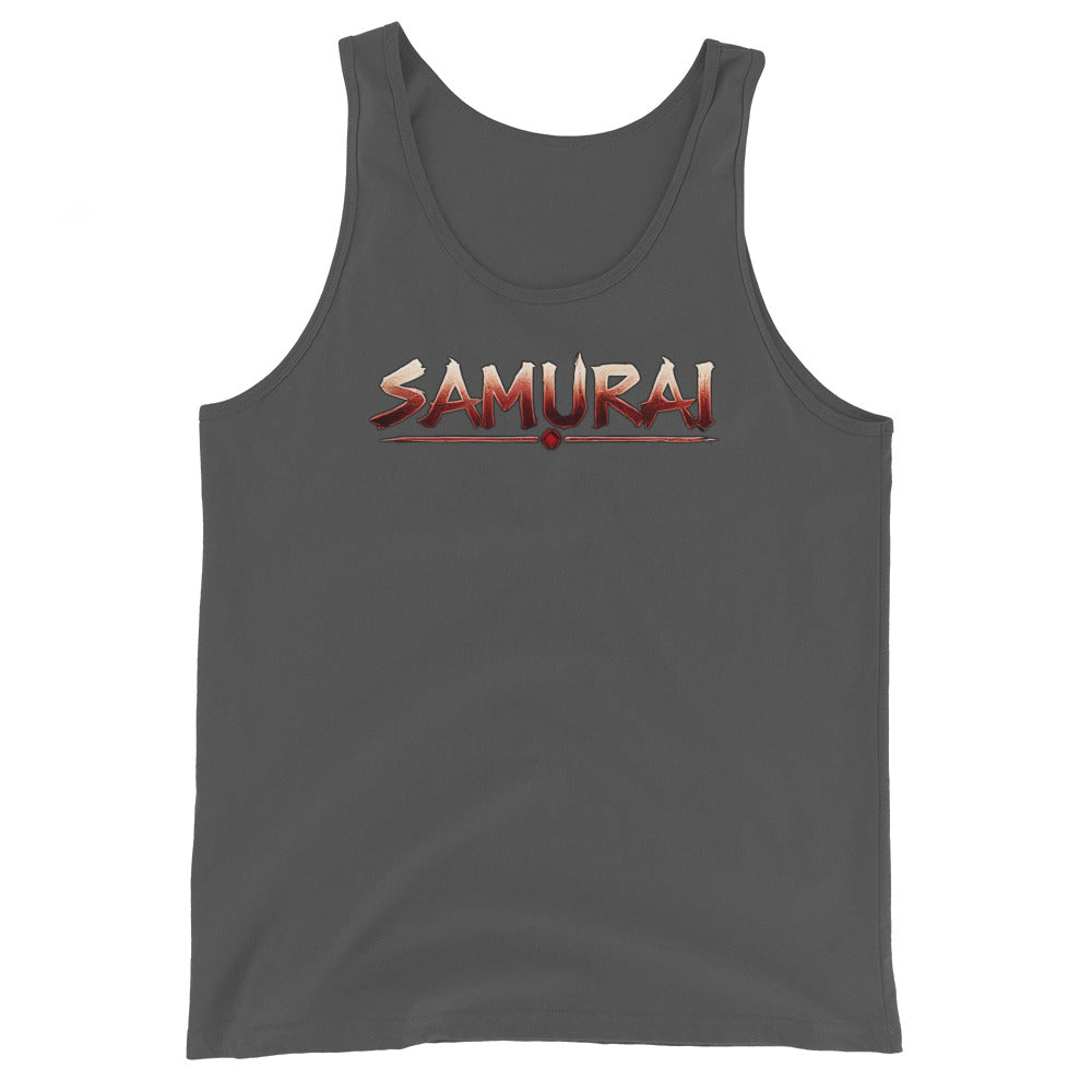 Japanese Culture Samurai Warrior Men's Tank Top Shirt