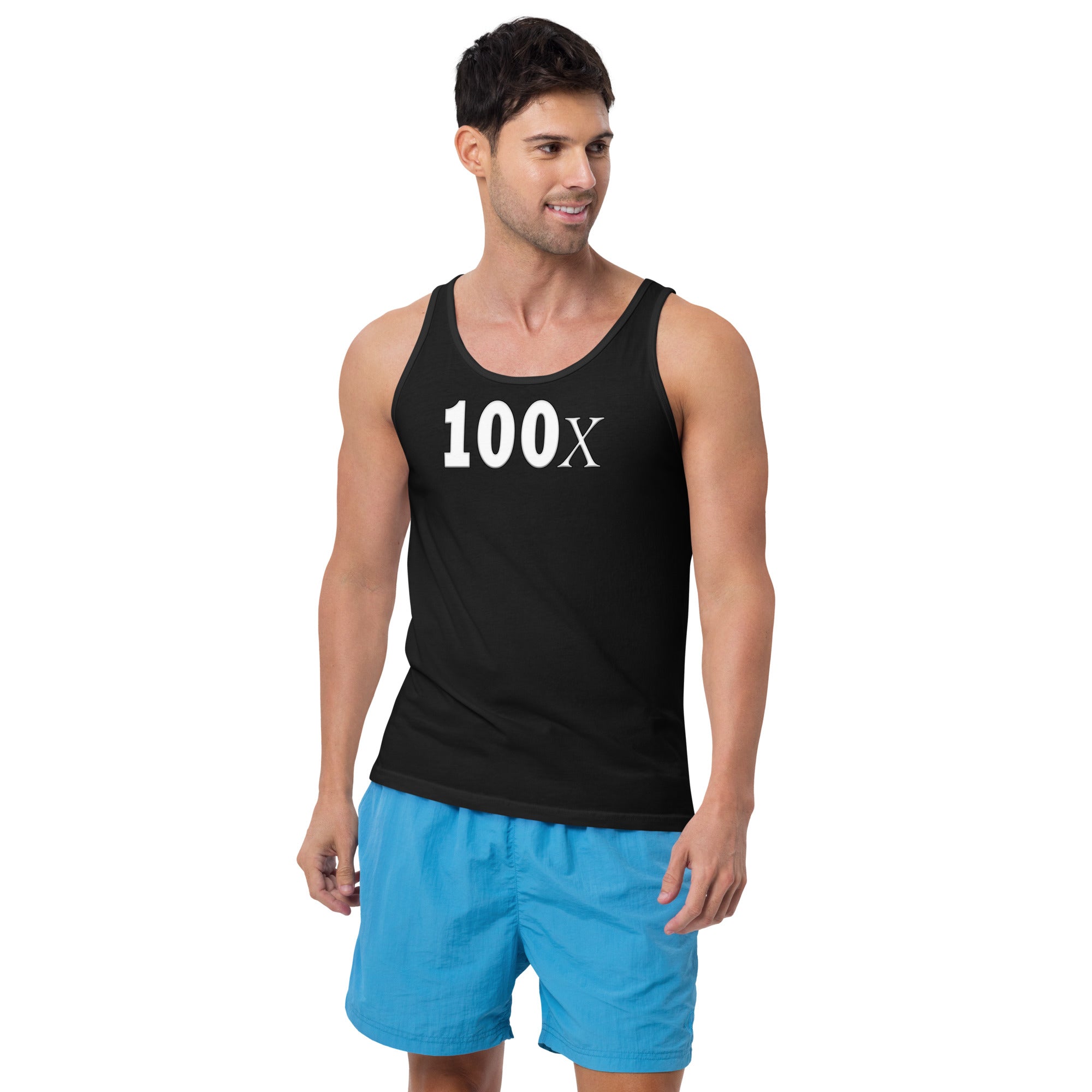 100x Hidden Gem Crypto Coin Bull Run Men's Tank Top Shirt