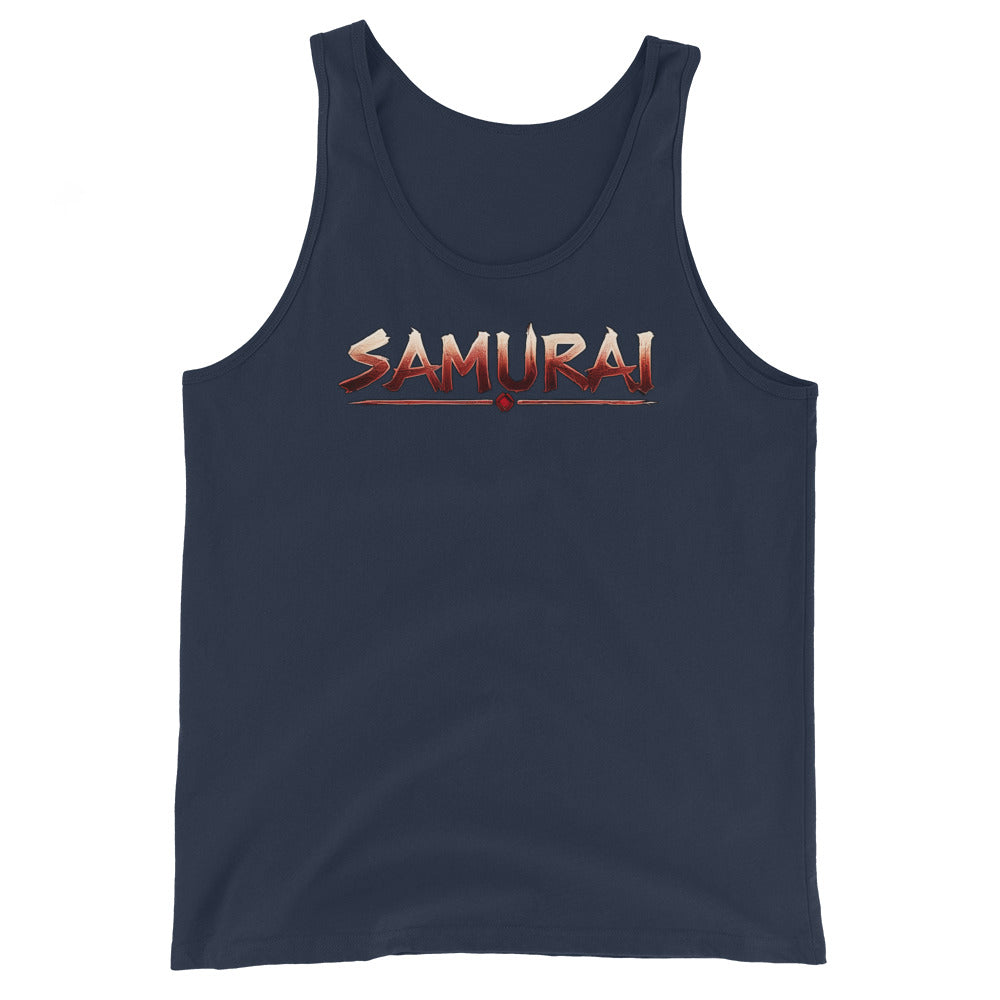 Japanese Culture Samurai Warrior Men's Tank Top Shirt