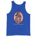 Vlad the Impaler design on men's tank top, front view