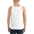 Men's tank top, back view