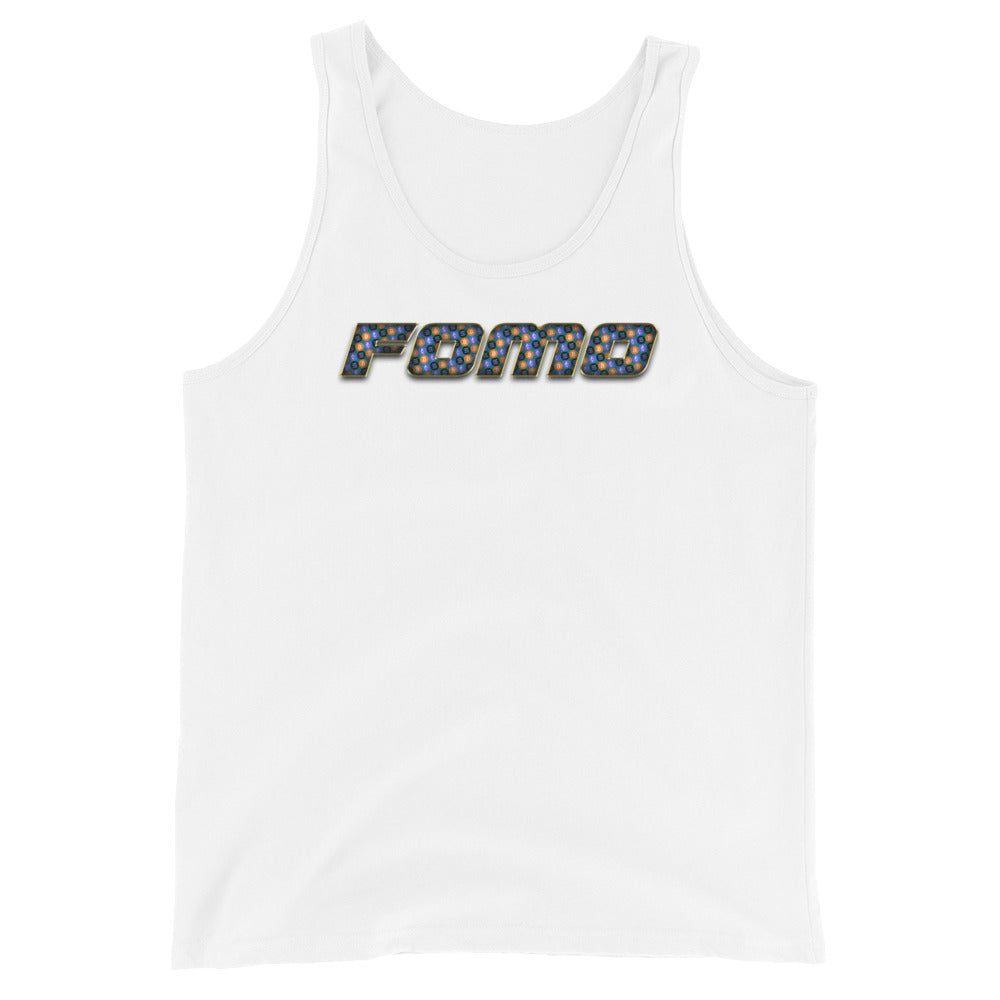 FOMO Fear of Missing Out Crypto Bull Run Men's Tank Top Shirt