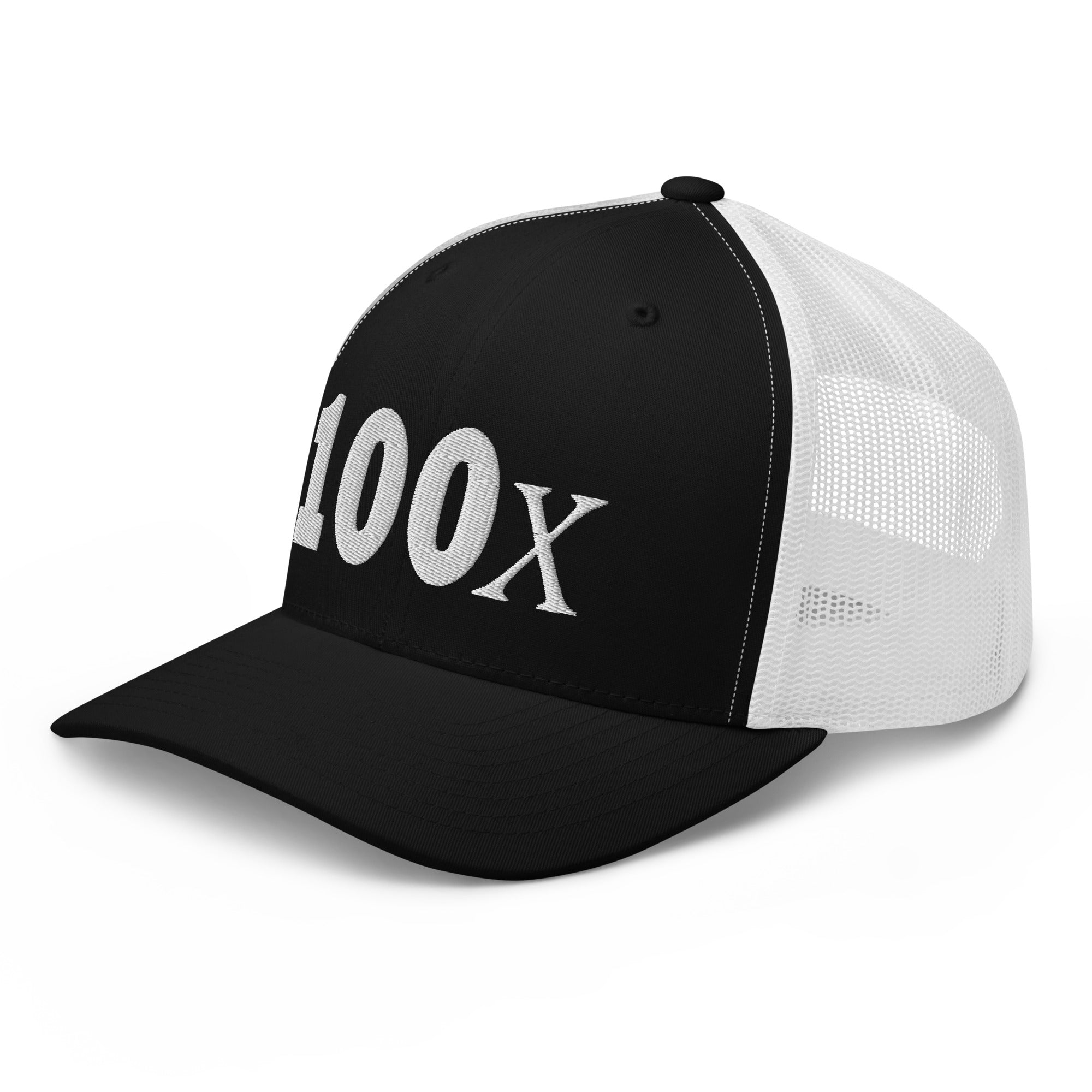 100x Hidden Gem Crypto Coin Bull Run Trucker Cap Snapback Hat