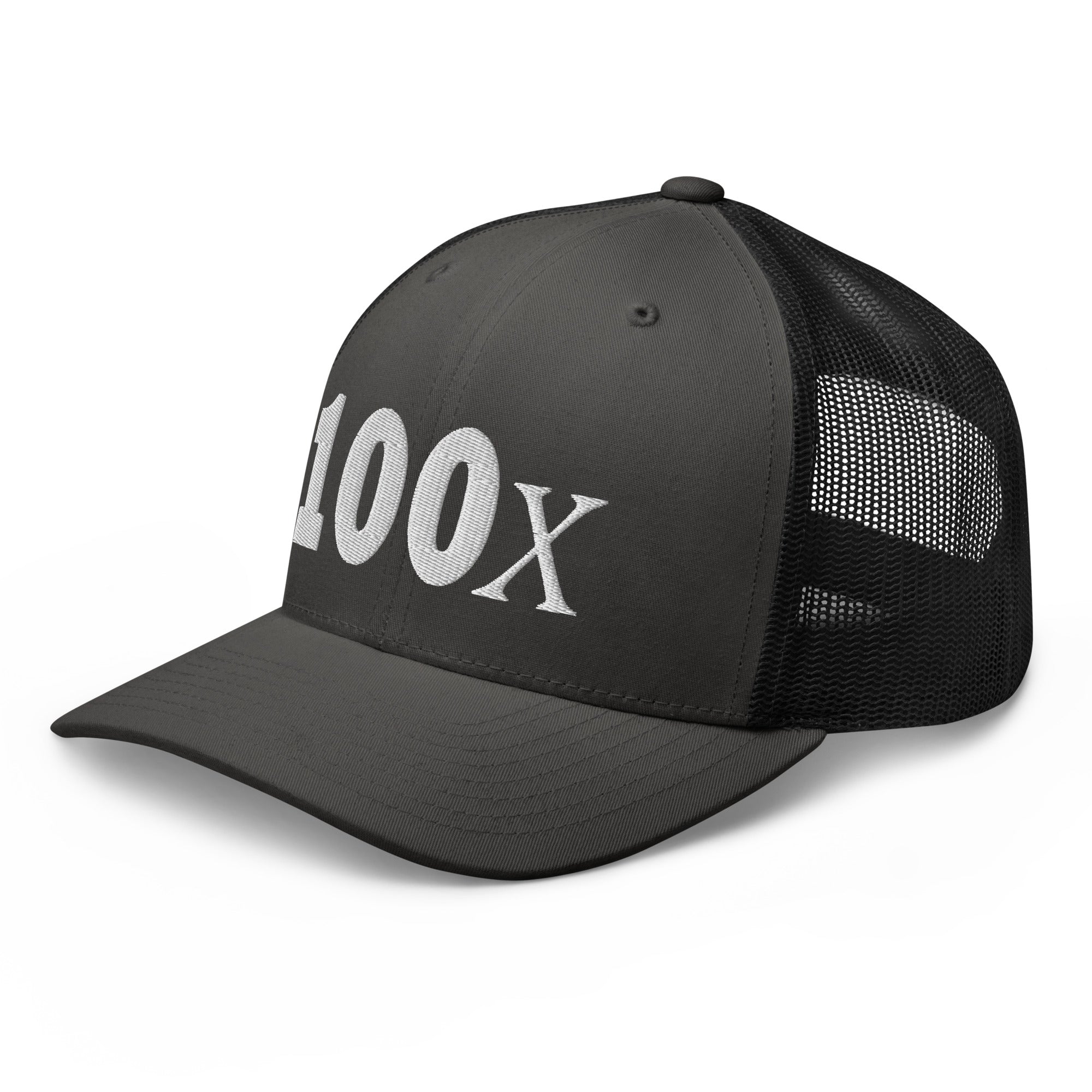 100x Hidden Gem Crypto Coin Bull Run Trucker Cap Snapback Hat