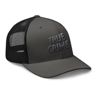 White trucker hat featuring Detective Style embroidered artwork, product image 7