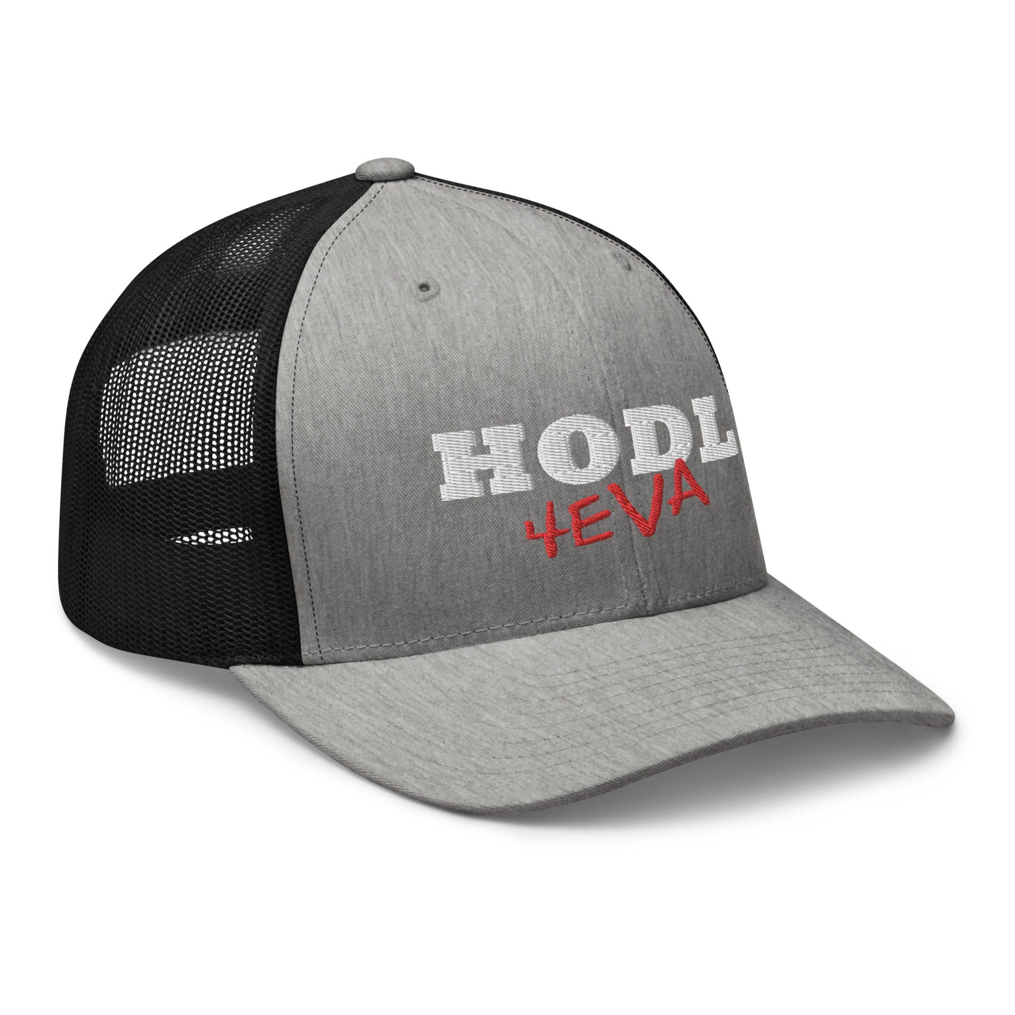 HODL Diamond Hands Your Crypto 4Eva Bitcoin Ethereum Trucker Cap Snapback Hat