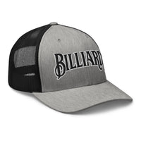 trucker hat featuring Billiards Pool Hall embroidered artwork, product image 8