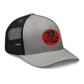 trucker hat featuring Endure Kanji 忍 (Nin) Trucker embroidered artwork, product image 8