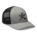trucker hat featuring Fire Kanji Symbol 火 embroidered artwork, product image 8