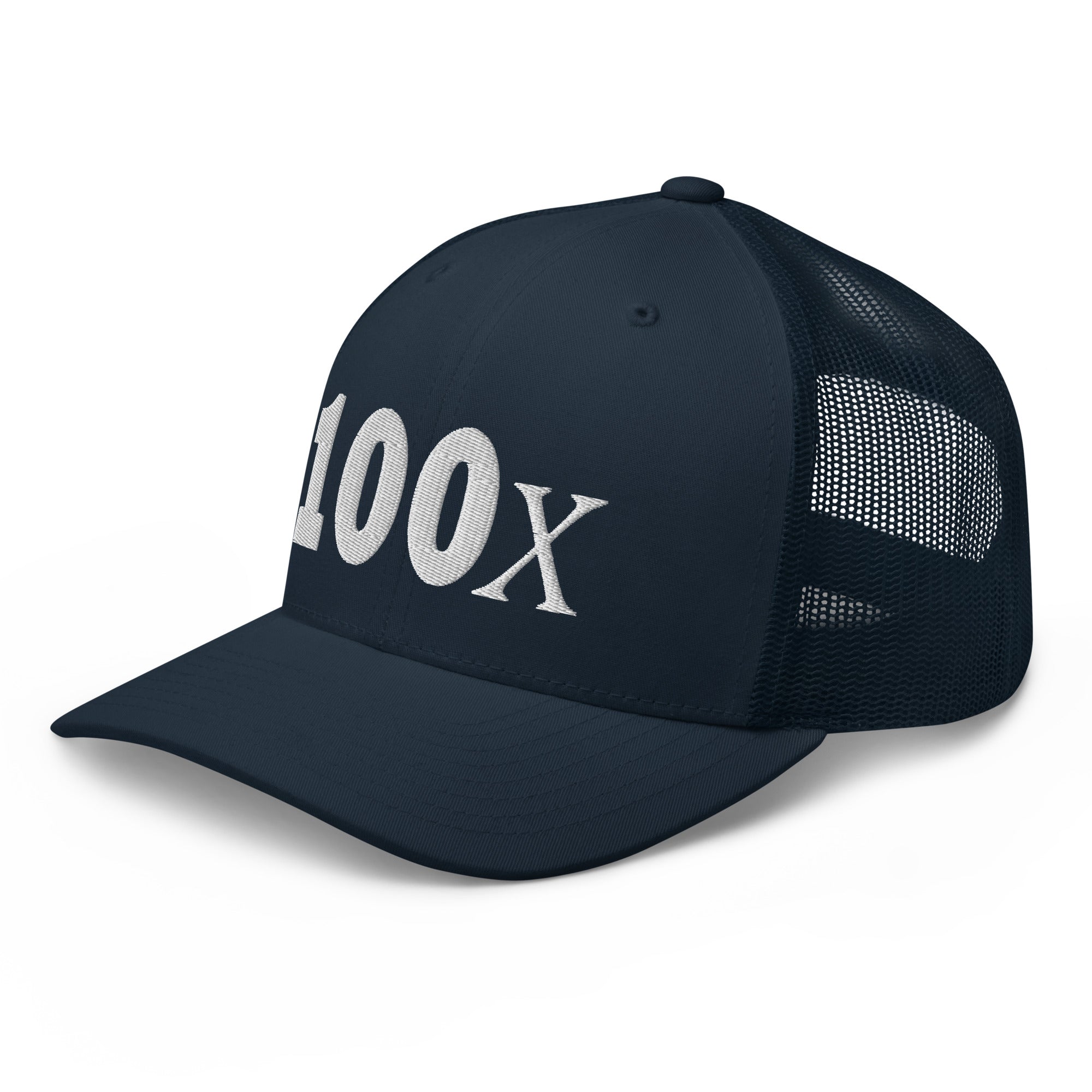 100x Hidden Gem Crypto Coin Bull Run Trucker Cap Snapback Hat