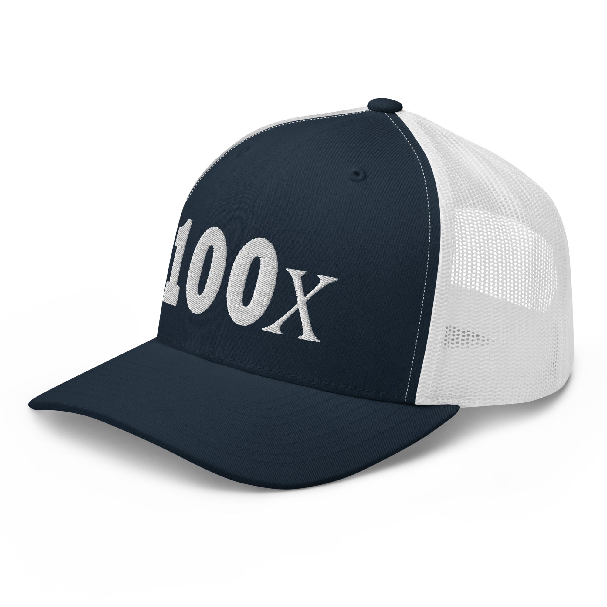 100x Hidden Gem Crypto Coin Bull Run Trucker Cap Snapback Hat