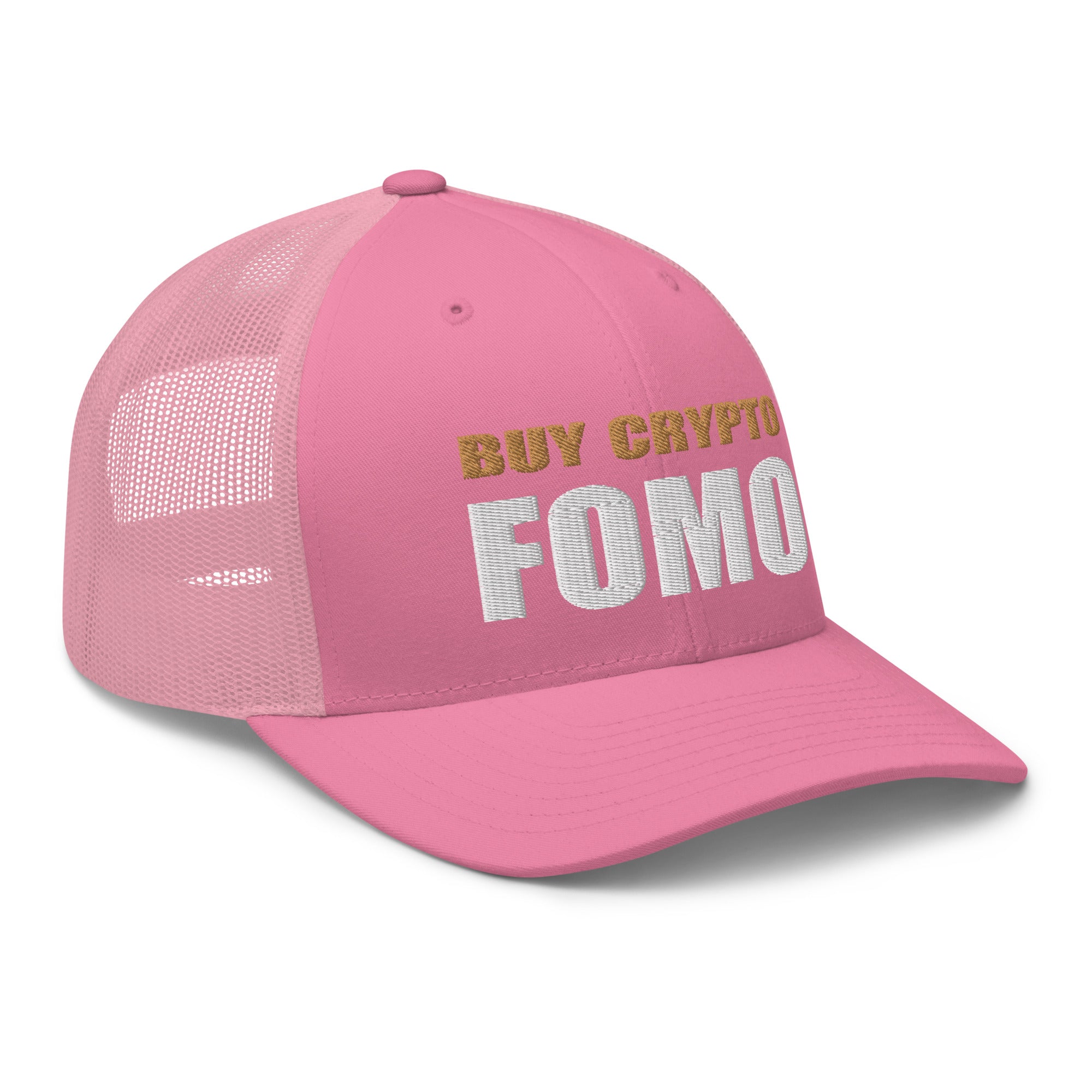 Buy Crypto Now and FOMO In Bitcoin Ethereum Trucker Cap Snapback Hat