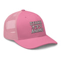 trucker hat featuring Otaku オタク Anime embroidered artwork, product image 8