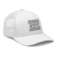 trucker hat featuring Otaku オタク Anime embroidered artwork, product image 9