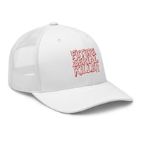 trucker hat featuring Future Serial Killer embroidered artwork, product image 9