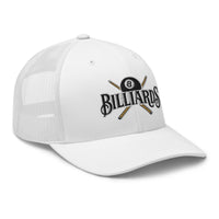 trucker hat featuring Billiards 8 Ball embroidered artwork, product image 9