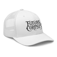 trucker hat featuring Future Corpses Horror embroidered artwork, product image 9