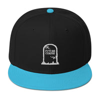 Tomb Stone Future Corpse Embroidered Flat Bill Cap embroidered snapback hat, product image 13