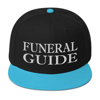 Funeral Guide Parlor Director Embroidered Flat Bill Cap embroidered snapback hat, product image 13