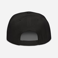 Anime Samurai Warrior Embroidered Flat Bill embroidered snapback hat, product image 2