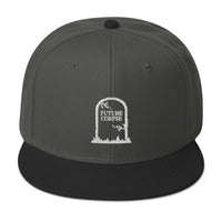 Tomb Stone Future Corpse Embroidered Flat Bill Cap embroidered snapback hat, product image 25