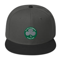 Silver Shamrock Novelties Embroidered Flat Bill Cap embroidered snapback hat, product image 1