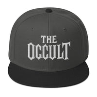 The Occult White Supernatural embroidered snapback hat, product image 7