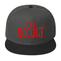 The Occult Red Supernatural embroidered snapback hat, product image 7
