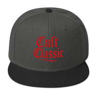 Cult Classic Red Gen X embroidered snapback hat, product image 7