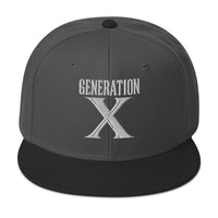 Generation X Retro embroidered snapback hat, product image 7