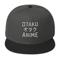Otaku オタク Anime embroidered snapback hat, product image 8