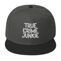 True Crime Junkie embroidered snapback hat, product image 7