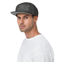 Billiards Pool Hall embroidered snapback hat, product image 3