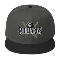 Billiards Cue Sticks 8 Ball embroidered snapback hat, product image 7