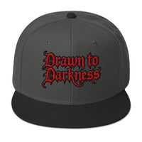 Drawn to Darkness Horror embroidered snapback hat, product image 7