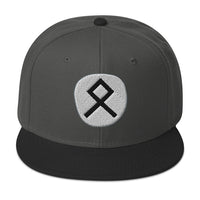 Othala Rune embroidered snapback hat, product image 7
