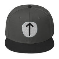 Tiwaz Rune embroidered snapback hat, product image 7